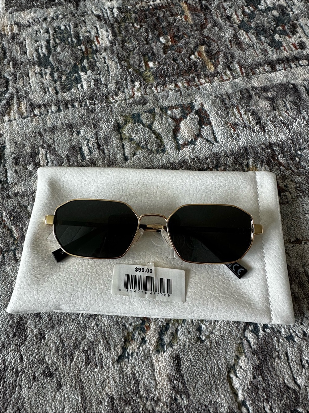 Mythic 57mm Square Sunglasses